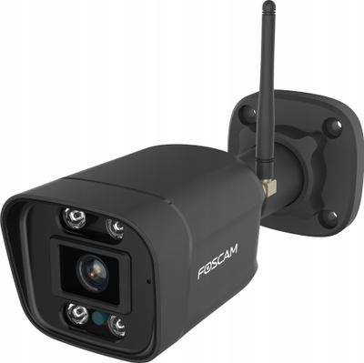 Kamerë sigurie Foscam V8P, 8MP, Wi‑Fi, e zezë