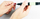 Set manikyri Creative Nails Touch Up Pencil, 2 copë, për thonj natyral dhe artificial, e bardhë dhe e zezë