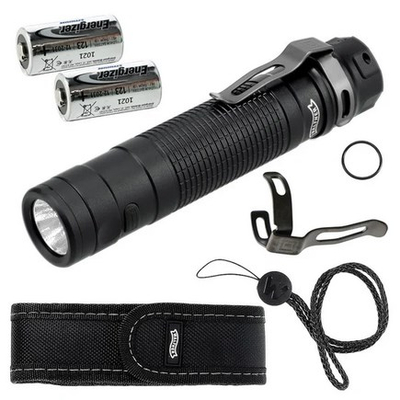 Elektrik dore Walther EFC2, 1200 lumen, IPX8, ngjyrë e zezë