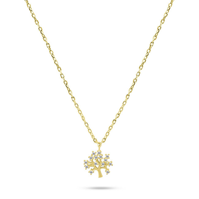 Qafore Brilio Silver Tree of Life NCL104Y