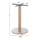 Bazë tavoline HomeMark HM476.25, alumin, Ø45x72cm, cappuccino