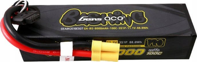 Bateri LiPo Gens Ace Vkonn 3S1P 8000mAh, 11.1V, 100C, lidhës EC5