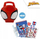 Set kreativ 3D Spiderman SP50068, kuti me dorezë, vula dhe bojëra, shumëngjyrësh
