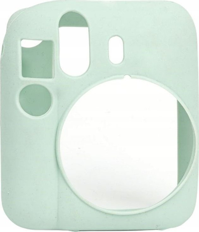 Këllëf silikoni LoveInstant për Fujifilm Instax Mini 12, mbrojtës, jeshil
