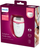 Epilator Philips Satinelle Essential BRE255/00, i bardhë/rozë