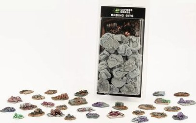 Aksesorë bazash Gamers Grass Basing Bits Alien Infestation, elemente dekorative miniaturash, të papikturuara