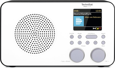 Radio TechniSat VIOLA 2 C IR, e bardhë