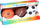 Set topash Schildkrot 3 in 1 Mini Ball, 3 copë, PVC, shumëngjyrësh