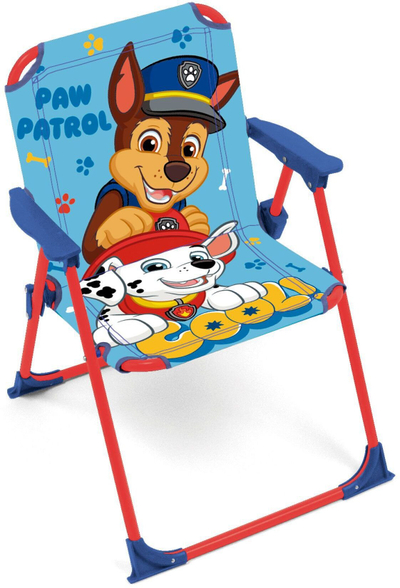 Karrige palose për kalamoj PAW Patrol me Chase dhe Marshall, strukturë që paloset, për brenda edhe jashtë, shumëngjyrëshe