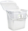 Kuti plastike Pov Home E-238 Portable Box, 7L, me kapak, e bardhë