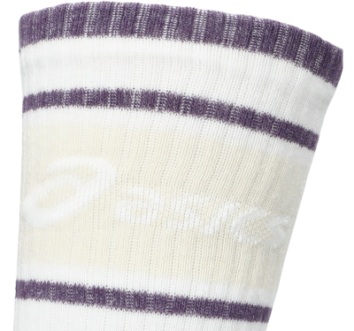 Çorape sportive ASICS Logo Crew, 3 palë, të bardha