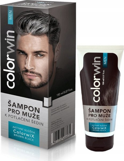 Шампон за седи влакна Colorwin, за мажи, 150 ml