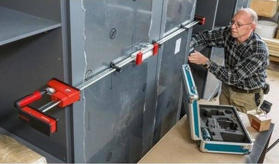 Mengene Bessey Revo KRE 1250/95 - KRE125-2K, të kuqe