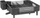 Tharëse enësh 5five Etira Extendable, 12 pjata, gri anthracite