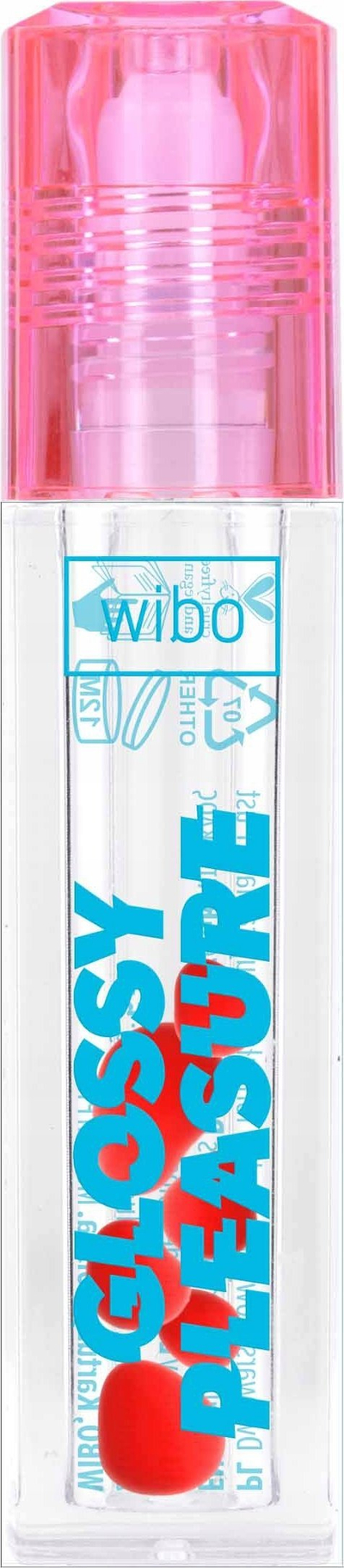 Lip gloss Wibo Shiny Pleasure nr. 2, 2.5 ml, rozë e ndritshme