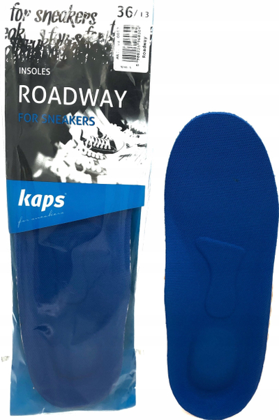 Tabanë për atlete Kaps Roadway, anatmik, madhësi 36-41, blu