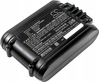 Bateri CS për AL KO Easy Flex B50 113559, 2000mAh, litium, e zezë