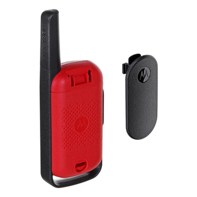 Radio lidhje Motorola TLKR T42, 16 kanale, me bateri AAA, e kuqe