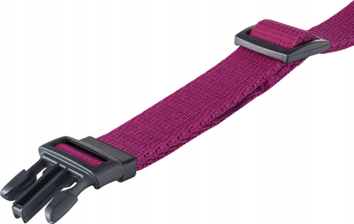 Qafore stofi për qen të mëdhenj XXL, 45-78 cm, e rregullueshme, ngjyrë burgundy