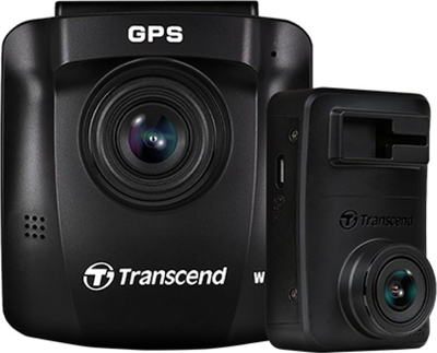 Kамера за автомобили Transcend DrivePro 620 TS-DP620A-64G, 64GB, 2K QHD 1440p 60fps, GPS и WiFi, црна