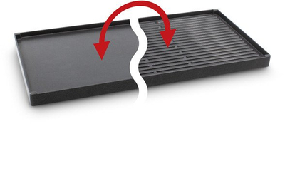 Grill raclette Fritel RG3195, 1200W, për 8 veta, i zi gri
