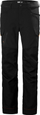 Pantallona pune Helly Hansen W Luna BRZ Cargo, elastike, me xhepa cargo, të zeza
