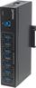 Hub USB Manhattan Industrial, 7 porta USB A, 5 Gbps, i zi