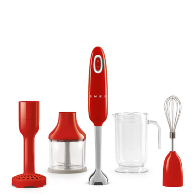 Blender dore SMEG HBF22RDEU, 6 pjesë, 700W, i kuq