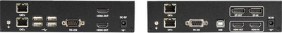 Extender KVM Black Box KVXLCHDP-200, 4K HDMI DP, deri nja 100m me kabllo CATx, i zi