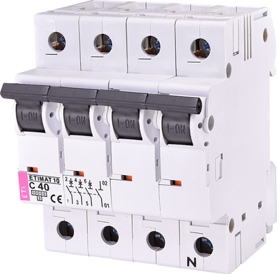 Shkëputës automatik ETI Polam ETIMAT 10, 3P+N, 40A, 10kA AC