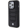 Kapak telefoni BMW BMHCP15X22RPSK për iPhone 15 Pro Max 6.7", modeli Leather Seats, i zi