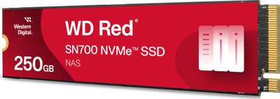 Disk SSD WD Red SN700, 250GB, M.2 2280 PCI-E x4 Gen3 NVMe