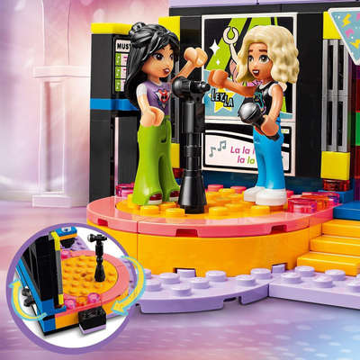 Set lodrash LEGO Friends Karaoke Party 42610, 196 pjesë, mbi 6 vjeç, shumëngjyrësh