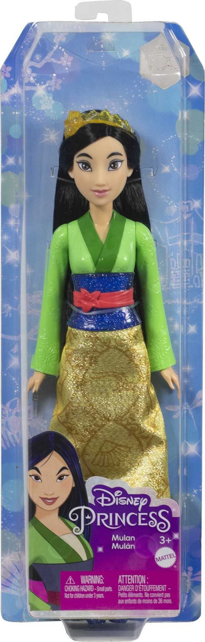 Kukulla Disney Princess Mattel MTTHLW02, set me 6 copë, ngjyra përzier