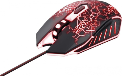 Set gaming mi me mousepad Trust GXT 783X Izza, 4000 DPI, RGB, i zi