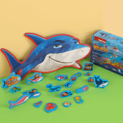 Puzzle shkumëz Puedo Sea World, 35 pjesë, me dy anë, shumëngjyrësh