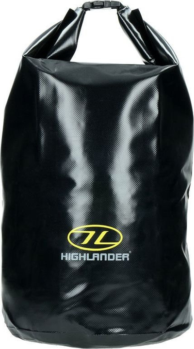 Çantë kundra ujit Highlander Medium PVC, rrotulluese, e zezë