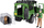 Set lodrash Bruder 02587 Land Rover Defender, makinë terreni me roje pylli dhe qen, jeshile