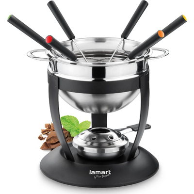 Paisje gatimi FONDUE Lamart LT7031 FONDUE, 10 pjesë