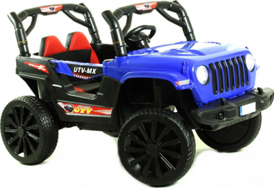 Makina elektrike për kalamaj 1DEA.me UTV MX, 4x4, me telekomandë 2.4G, blu