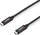 Kabllo USB Lindy USB C në USB C, 3 m, USB 3.2 Gen 2, e zezë