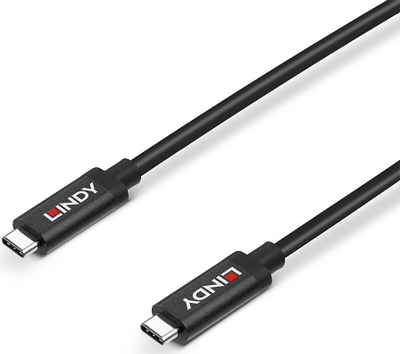 Kabllo USB Lindy USB C në USB C, 3 m, USB 3.2 Gen 2, e zezë