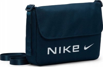 Çantë me rrip Nike Futura Cross-Body, 3L, poliestër, blu