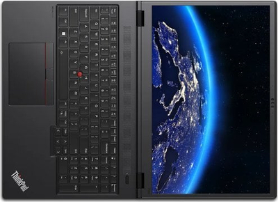 Laptop Lenovo ThinkPad P16v Gen 2 Juodas, 16", Intel Core U7 155H, 32GB RAM SO-DIMM DDR5, 1TB SSD, NVIDIA RTX 1000 Ada Generation GDDR6 6GB, i zi
