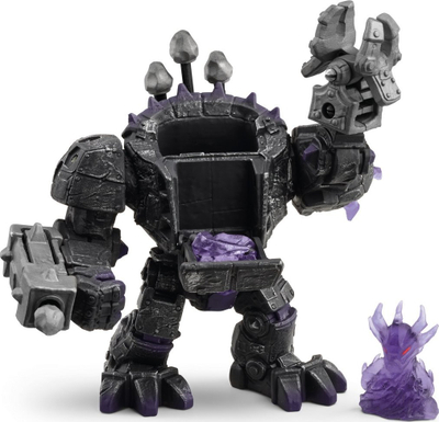 Set lodër aksion Schleich Eldrador Creatures Shadow Master Robot, 20 pjesë, pjesë që lëvizin, shumëngjyrësh