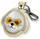 Mbajtëse Nimmy për Apple AirTag Cool Dog, metal dhe tekstil, khaki