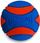Топка играчка за кучиња Chuckit Ultra Squeaker Ball, издржлива гума, со звук, портокалова