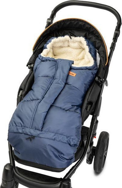 Combi 3in1 Вреќа за Спиење за Бебиња, Navy/Wool