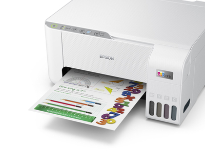 Printer multifunksional Epson L3256, Inkjet, i bardhë