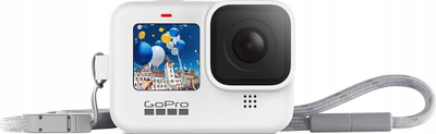 Kornizë silikoni me varëse GoPro Sleeve, për HERO9 HERO10, e bardhë